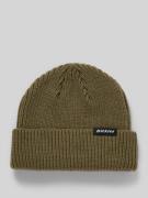 Beanie met labeldetail