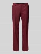 Slim fit pantalon van wolmix, model 'HESTEN'
