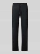 Regular fit sweatpants met achterzak, model 'Selanik'
