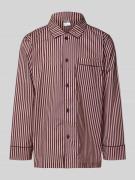 Pyjamabovendeel met borstzak