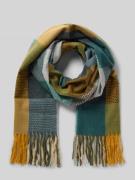 Sjaal met franjes, model 'happy'