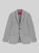 Slim fit colbert van wolmix, model 'ARTI'