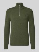 Gebreide pullover van lamswol