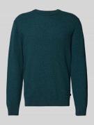 Regular fit gebreide pullover van zuiver katoen