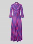 Maxi-jurk met knoopsluiting, model 'SAVANNA'