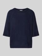 Regular fit gebreide pullover met alpaca