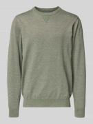Gebreide pullover met ronde hals, model 'Bruton'