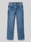 Bootcut jeans van katoenmix, model 'BETSY'