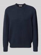Relaxed fit pullover van katoenmix met wol, model 'JAMES'