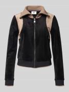 Slim fit sweatjack met ritssluiting, model 'ADRIANO'