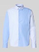 Regular fit zakelijk overhemd met knoopsluiting