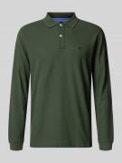 Regular fit poloshirt met logostitching