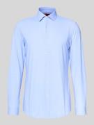 Slim fit zakelijk overhemd van licht stretchmateriaal, model 'KENNO'