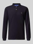 Regular fit poloshirt met logostitching