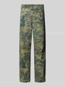 Stoffen broek met Franse steekzakken