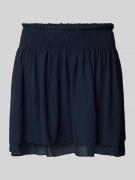 Minirok met crêpe-structuur, model 'ISMILE'