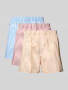 Boxershort met elastische band in een set van 3 stuks