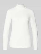 Regular fit colshirt met lange mouwen