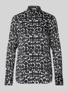 Overhemdblouse met knoopsluiting