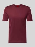 Slim fit T-shirt van puur katoen, model 'DIMERSTEE'