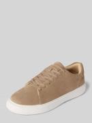 Sneakers met reliëflogo, model 'STOCKHOLM'