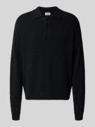 Gebreide pullover met polokraag