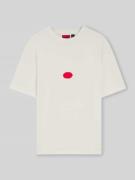 Relaxed fit T-shirt van katoenjersey, model 'DIVIS'