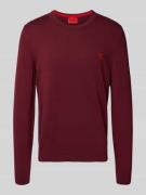 Regular fit gebreide pullover van puur katoen, model 'SAN CASSIUS'