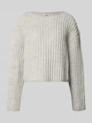 Gebreide pullover met ronde hals, model 'IMENY'