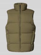 Regular fit outdoorvest met opstaande kraag