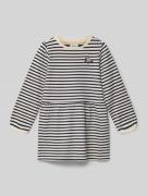 Regular fit sweatjurk van katoenmix