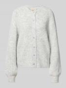 Regular fit jack met wol, model 'Luisa'