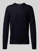 Gebreide pullover van merinowol, model 'Dale'