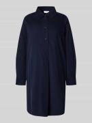 Relaxed fit corduroy jurk van een mix van katoen en viscose