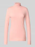 Slim fit shirt met lange mouwen van puur katoen