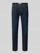 Straight fit jeans met steekzakken, model 'GROVER'