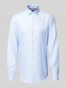 Slim fit zakelijk overhemd met extra lange mouwen