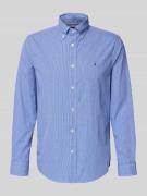 Regular fit vrijetijdsoverhemd van puur katoen-popeline