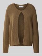 Gebreide cardigan met knoopsluiting, model 'CASSANDRA'