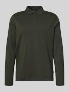 Regular fit poloshirt in design met lange mouwen, model 'Pero'