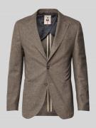 2-knoops colbert van wolmix met viscose, model 'Conley'