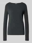 Regular fit gebreide pullover van wolmix