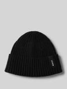 Beanie met labeldetail, model 'SUMTER'