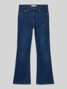 Flared jeans met 5-pocketmodel