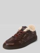 Sneakers met vetersluiting