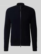 Gebreid jack met ritssluiting, model 'FABIAN'