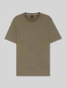 Regular fit T-shirt van puur katoen, model 'THOMPSON'