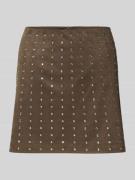 Minirok met siersteentjes