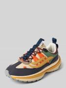 Sneakers met labeldetail, model 'Machu'