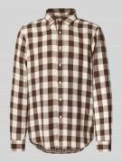 Regular fit vrijetijdsoverhemd met kentkraag